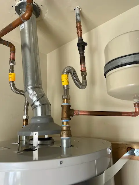 Water heater installation and plumbing repair in Porter